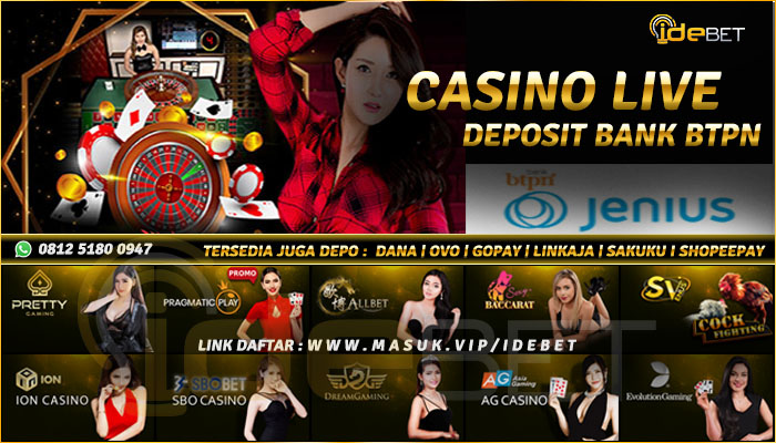 Situs Casino Online Bank BTPN Terpercaya