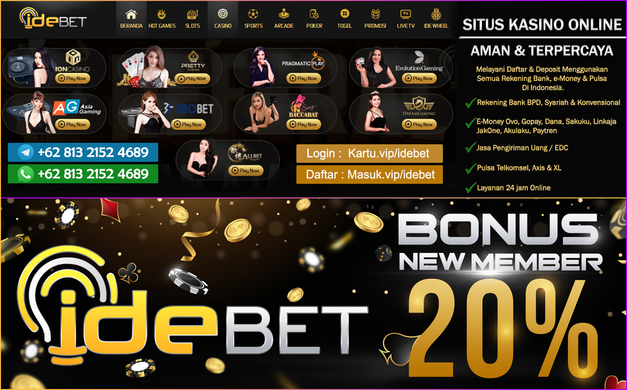 Pretty Gaming Live Casino Online Deposit Bank BPD