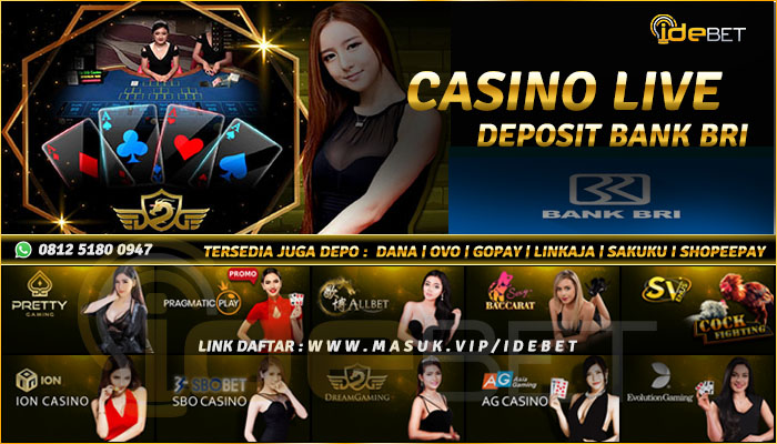 Situs Casino Online Bank BRI Terpercaya