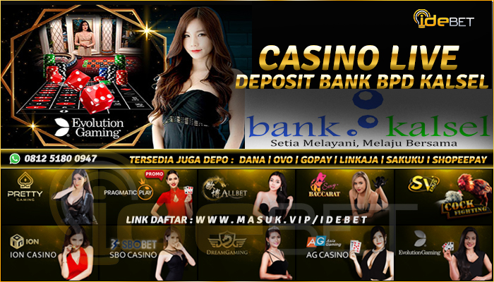 Situs Casino Online Bank BPD Kalsel Terpercaya