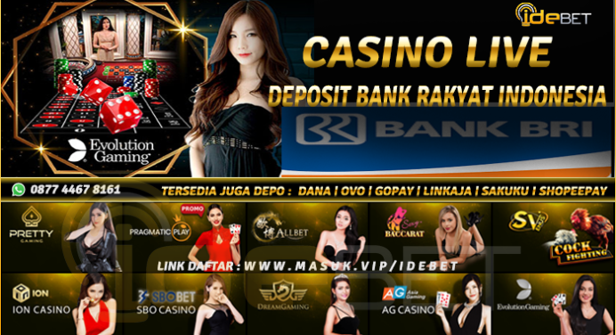Daftar Situs Bank BRI Live Casino 2024