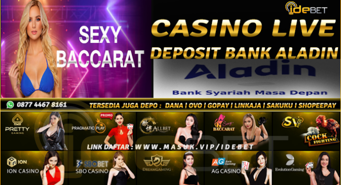 Situs Daftar Baccarat Online Pakai Bank Aladin Terpercaya