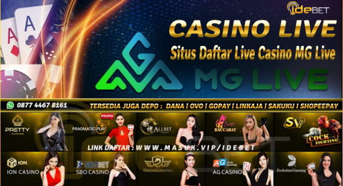Situs Daftar Live Casino MG Live Terbaik Dan Terpercaya