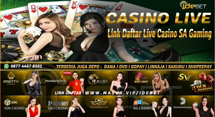 Situs Daftar Live Casino SA Gaming Terbaik Dan Terpercaya